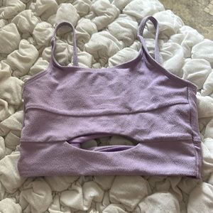 five dance wear purple top